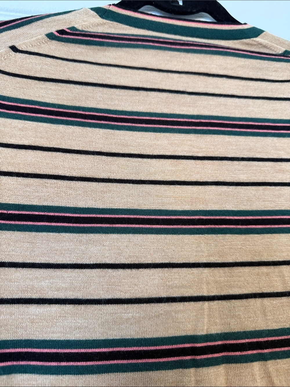 Tory Burch Striped Madeline V-Neck Cardigan size XS - Picture 8 of 10